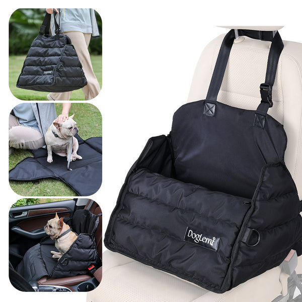 Multi-Functional Pet Car Bag – Front & Rear Seat Dog Travel Pad