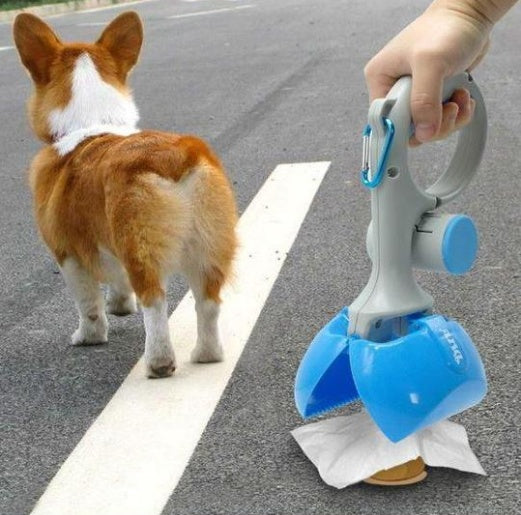 Automatic Pet Poop Scooper – Portable Waste Cleaner for Outdoor Walks