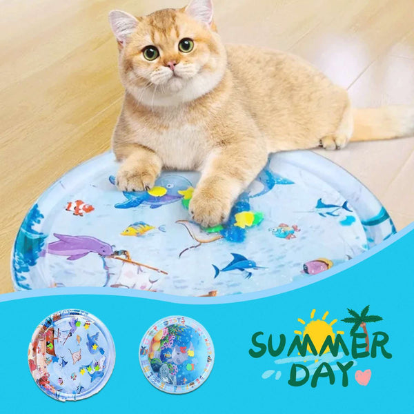 Cooling Water Bed for Pets – Summer Ice Pad Mat for Dogs & Cats